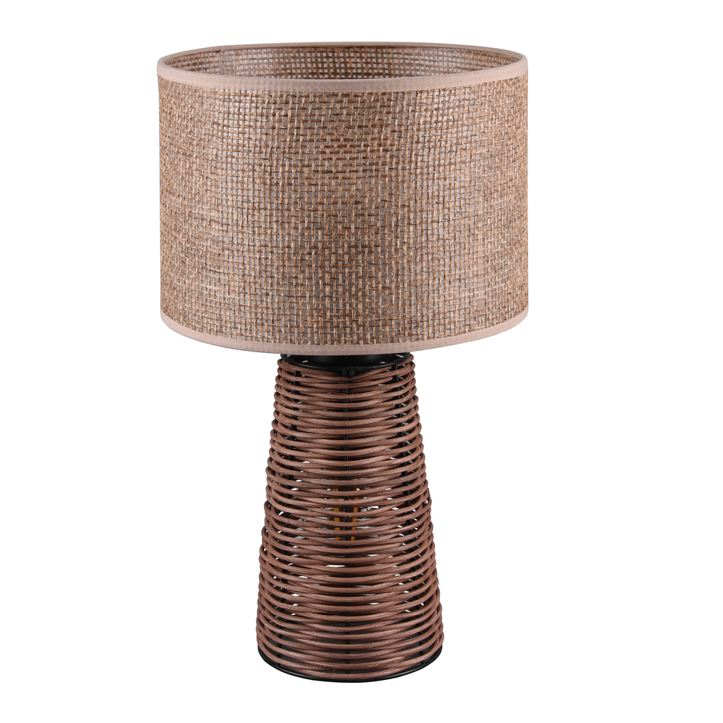 Stolné svietidlo rattan STRAW