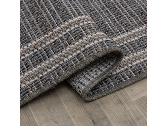Vonkajší koberec PALERMO, sivý 120x170 cm