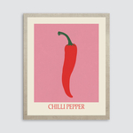 Maľba do kuchyne CHILI PEPPER 40x50 cm