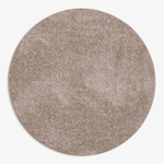 Okrúhly koberec taupe CLEVER 130 cm