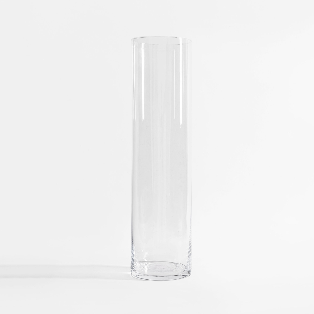 Sklenená váza CYLINDER 80 cm