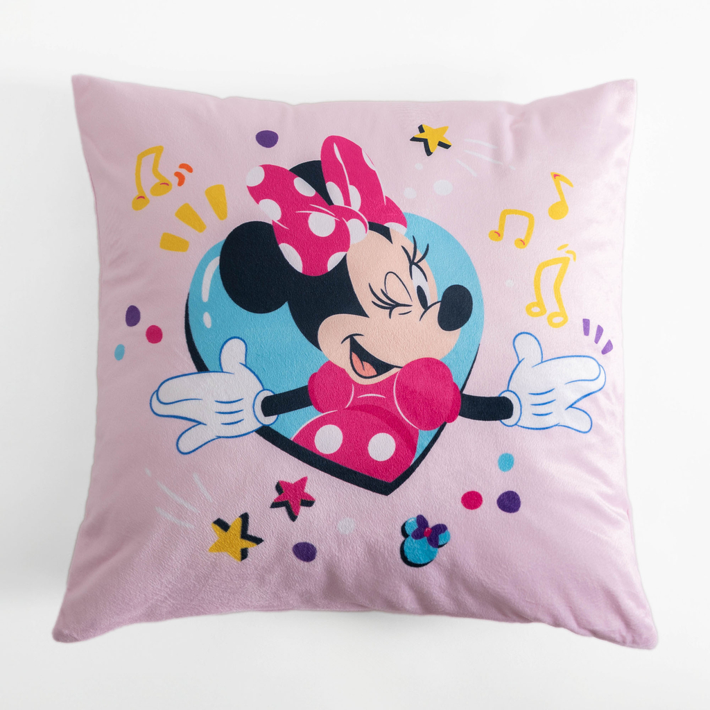 Obliečka na vankúš velúrová MINNIE DISNEY 40x40 cm