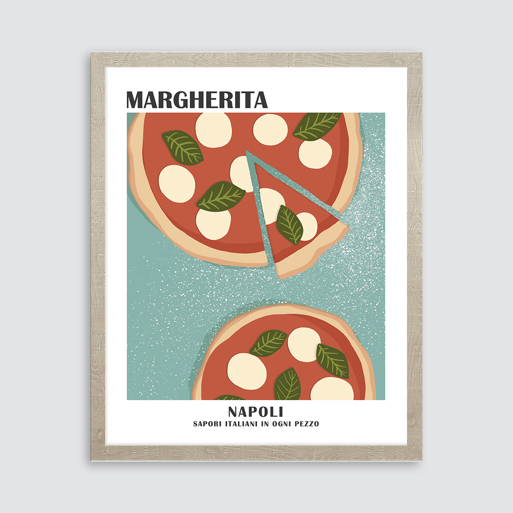 Maľba do kuchyne PIZZA MARGHERITA 40x50 cm