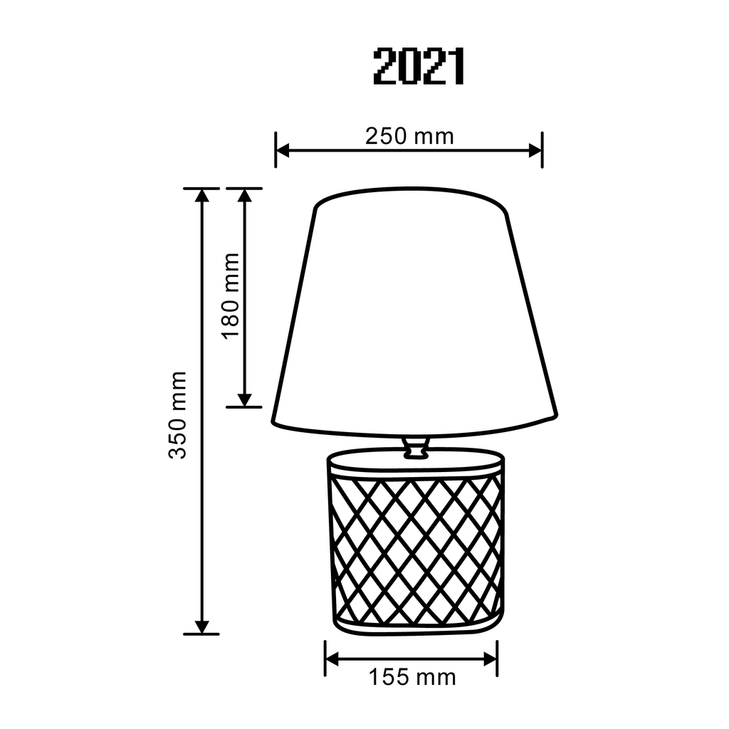 Stolná lampa so tienidlom bielo-sivá 35 cm