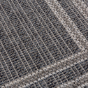 Vonkajší koberec PALERMO, sivý 80x150 cm