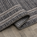 Vonkajší koberec PALERMO, sivý 60x100 cm