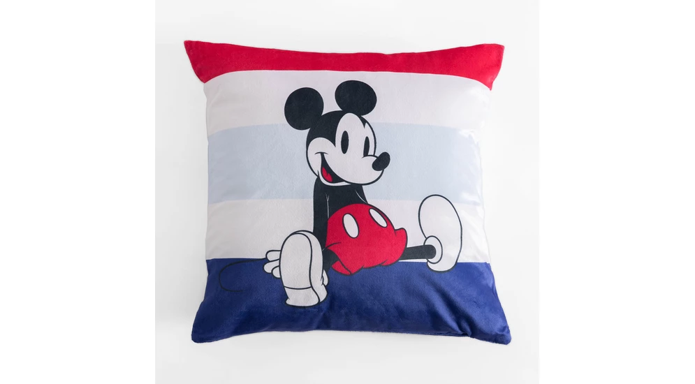 Obliečka na vankúš velúrová MICKEY DISNEY 40x40 cm