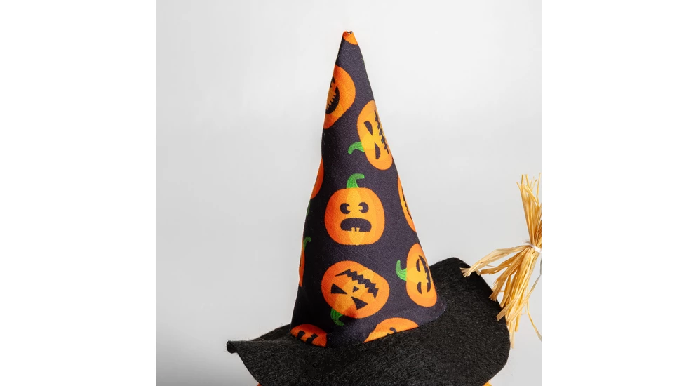 Dekoratína figúrka haloween ŠKRIATOK DIEVČA 20 cm