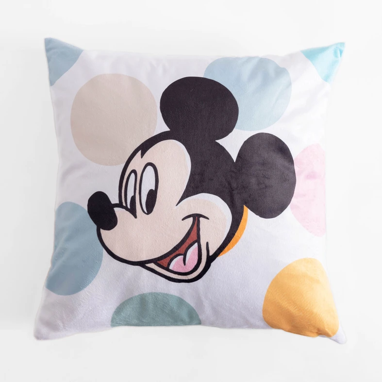 Obliečka na vankúš velúrová MICKEY MINNIE DISNEY 40x40 cm