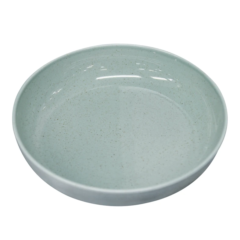 Hlboký tanier GRANITE MINT BLUE porcelán Bogucice 22 cm