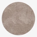 Okrúhly koberec taupe CLEVER 130 cm