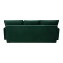 Sofa welurowa ciemnozielona TULON