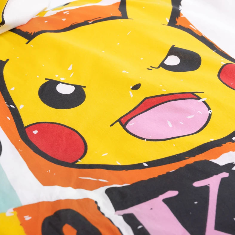 Bavlnená detská posteľná bielizeň POKEMON 140x200 cm