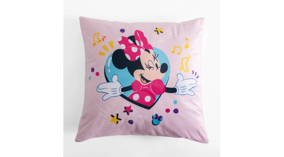 Obliečka na vankúš velúrová MINNIE DISNEY 40x40 cm