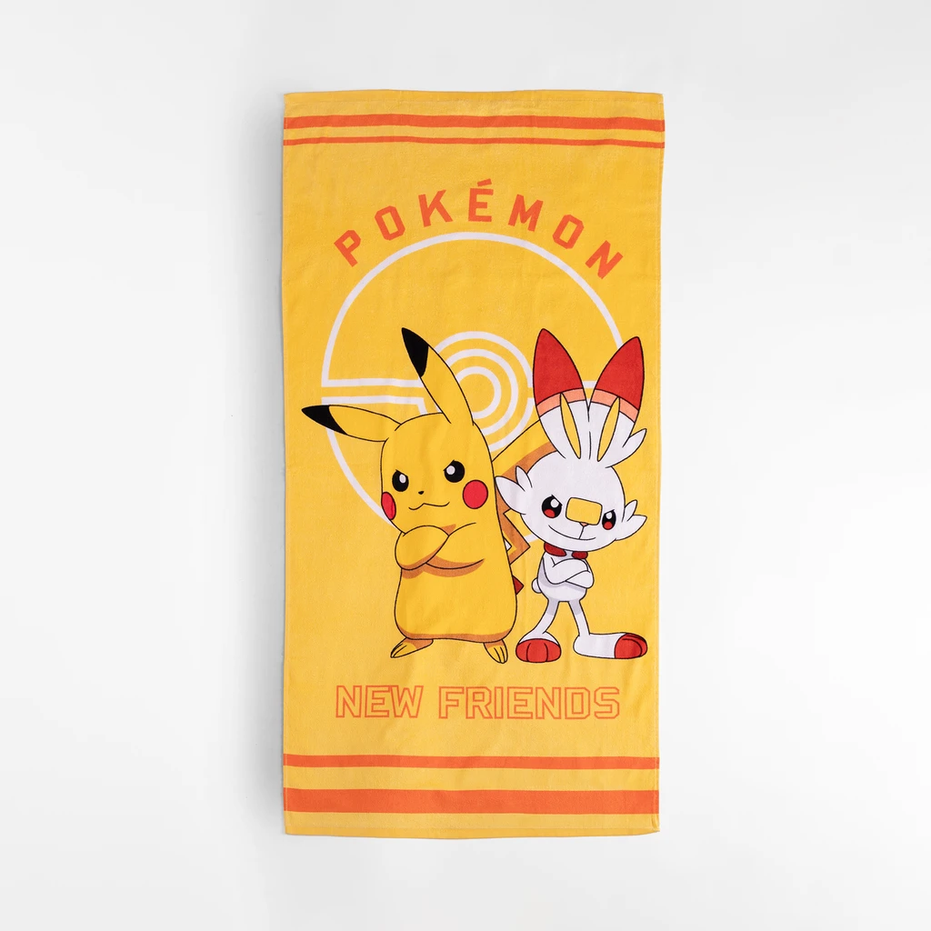 Kúpeľňový uterák PIKA POKÉMON 70x140 cm