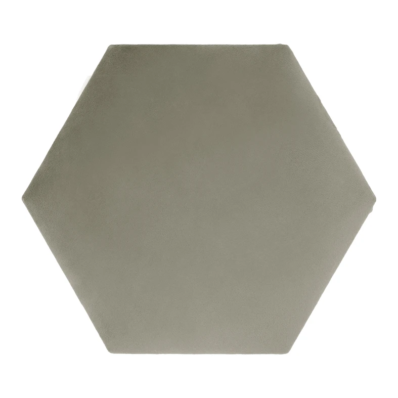 Čalúnený panel FIBI HEXAGON 20x20, orechový