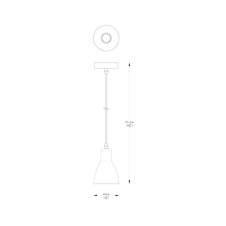 Czarna lampa wisząca MORA świetnie sprawdzi się w niewielkich pomieszczeniach. Jej nieinwazyjny design pozwala na dużą dowolność przy dopasowaniu do mebli i doświetlenia kameralnego wnętrza. 