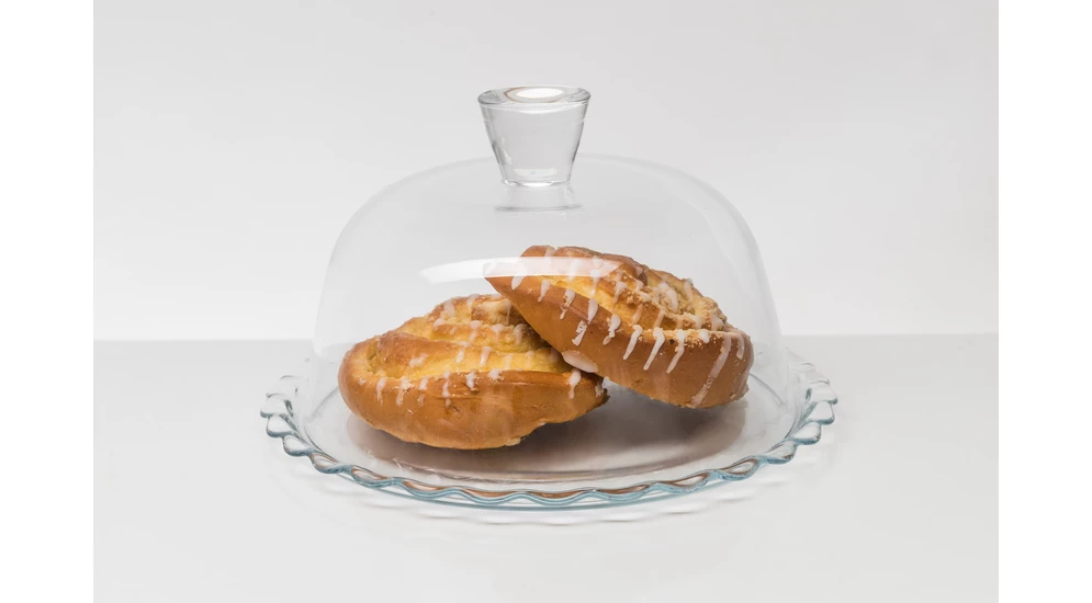 Servírovací tanier s poklopom PATISSERIE 24 cm