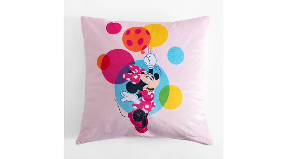 Obliečka na vankúš velúrová MINNIE DISNEY 40x40 cm