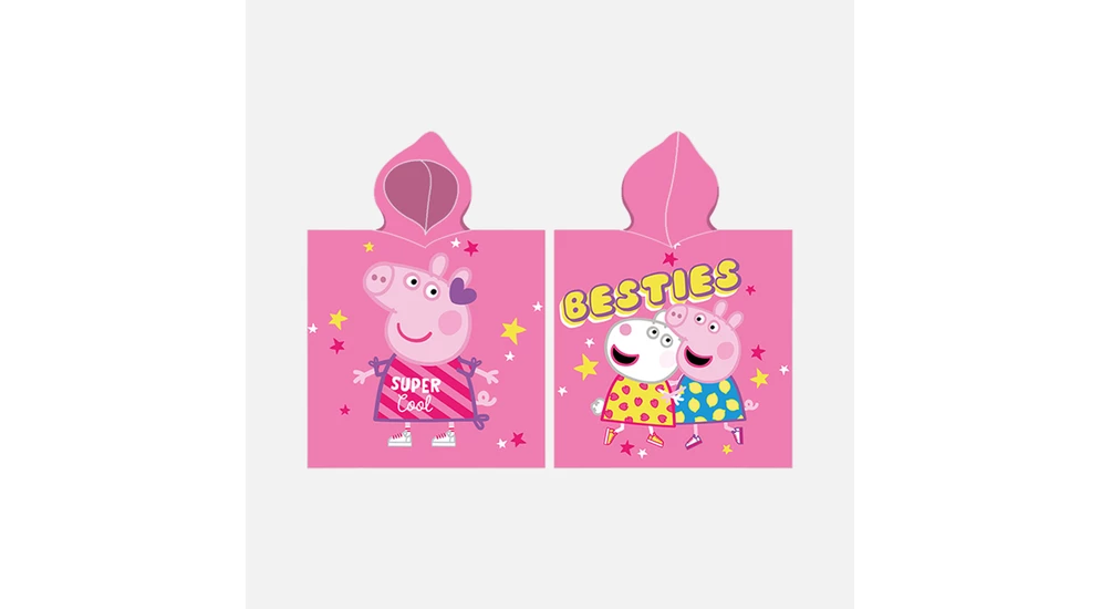 Detské pončo PEPPA PIG 50x115 cm