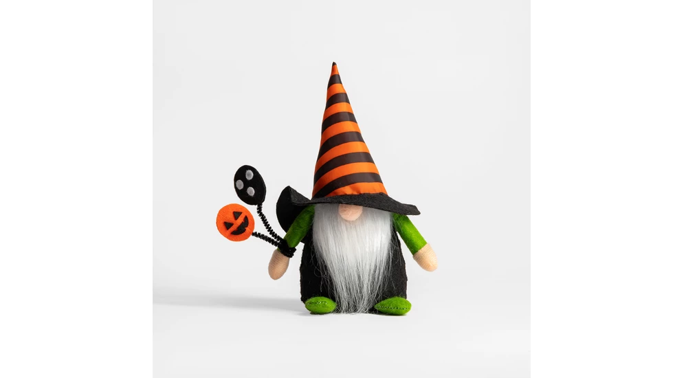 Dekoratívna figúrka haloween ŠKRIATOK CHLAPEC 20 cm