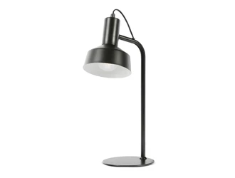 Kancelárska lampa čierna PTL2542B