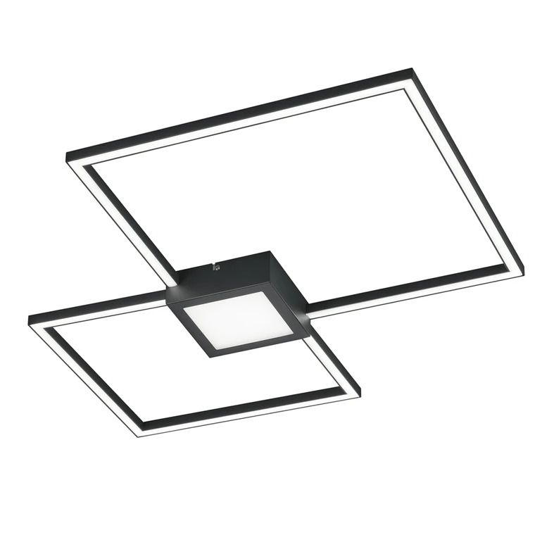 Stropné svietidlo LED antracit HYDRA 28W