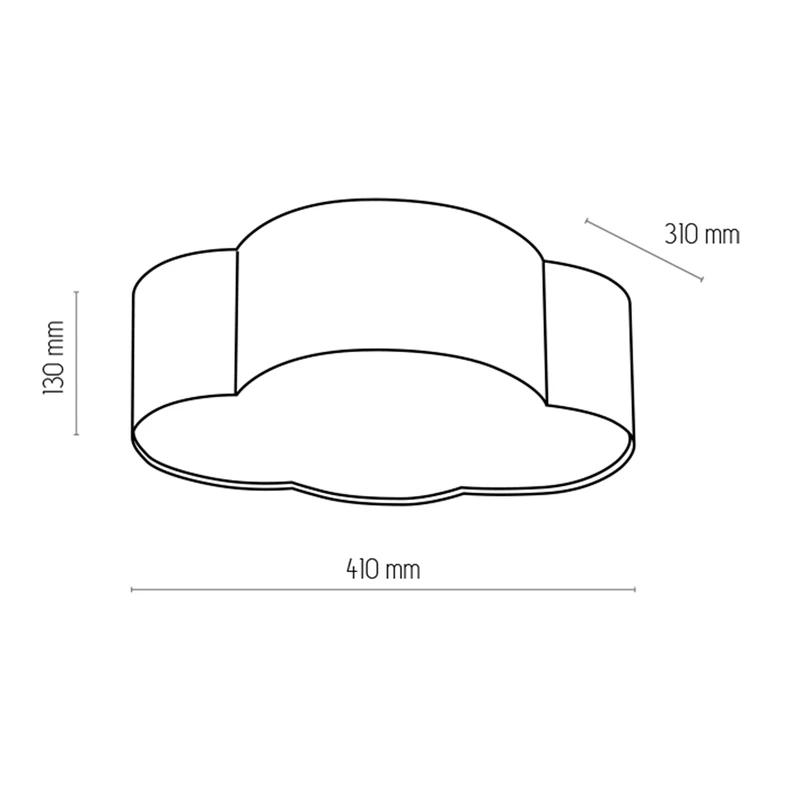 Stropné svietidlo CLOUD MINI 4230