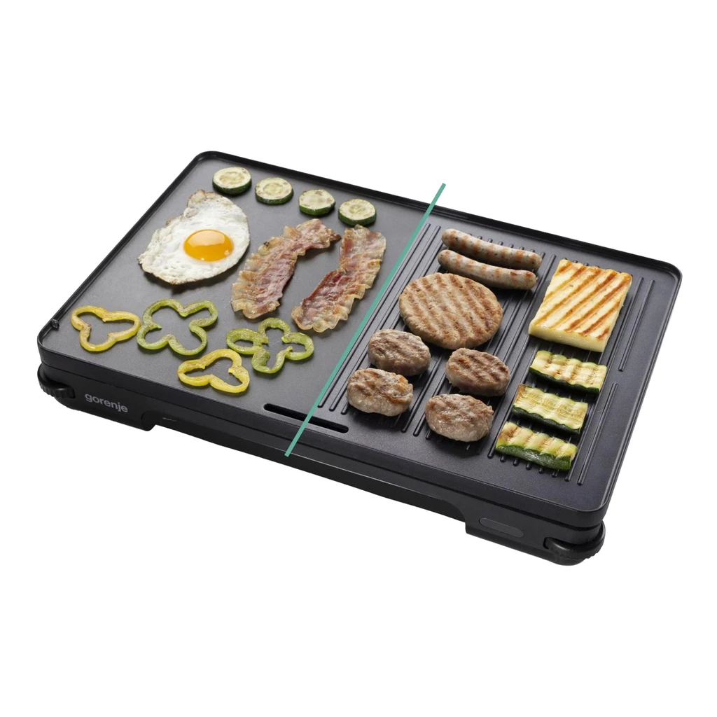 Grill stołowy TG2000LCB GORENJE o wymiarach 32x48 cm to nieodłączny towarzych przyjęć i uroczystości. Pozwoli Ci na realizację przepisów kulinarnych, które zadowolą Twoich gości. 