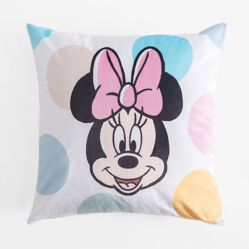 Obliečka na vankúš velúrová MICKEY MINNIE DISNEY 40x40 cm