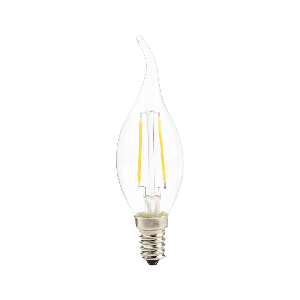 Žiarovka LED E14 4W teplá farba ORO-E14-C35-FL-CLARO-FLAMI-4W