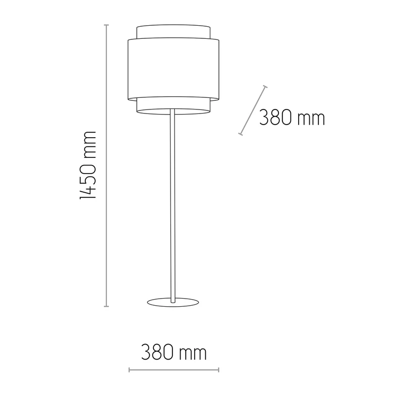 Stojacie svietidlo ratanové čierne BOHO 145 cm