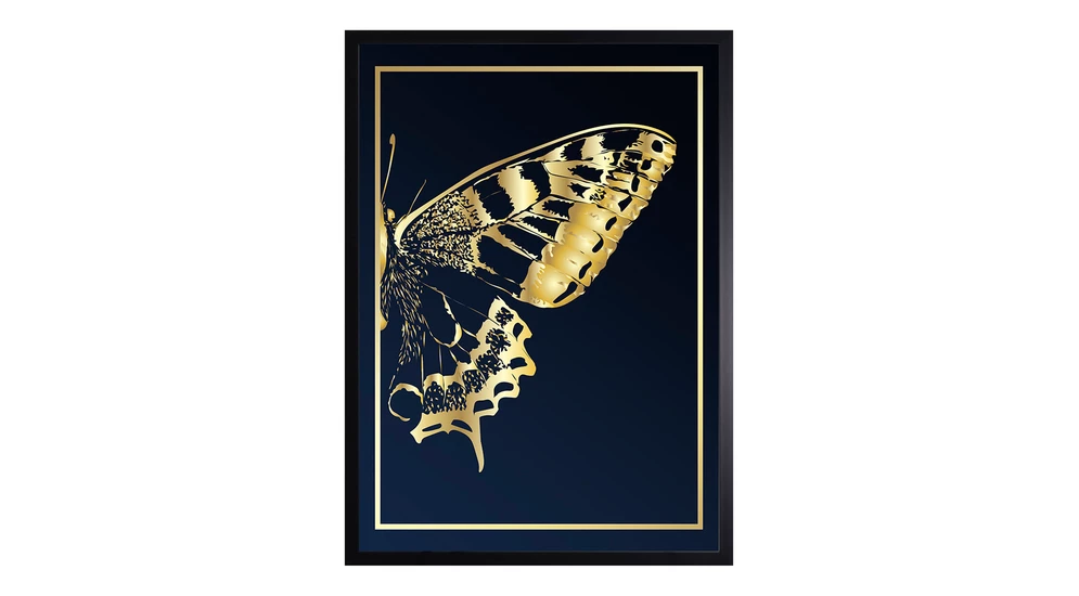 Obraz GOLD FLANK II 63 x 83 cm