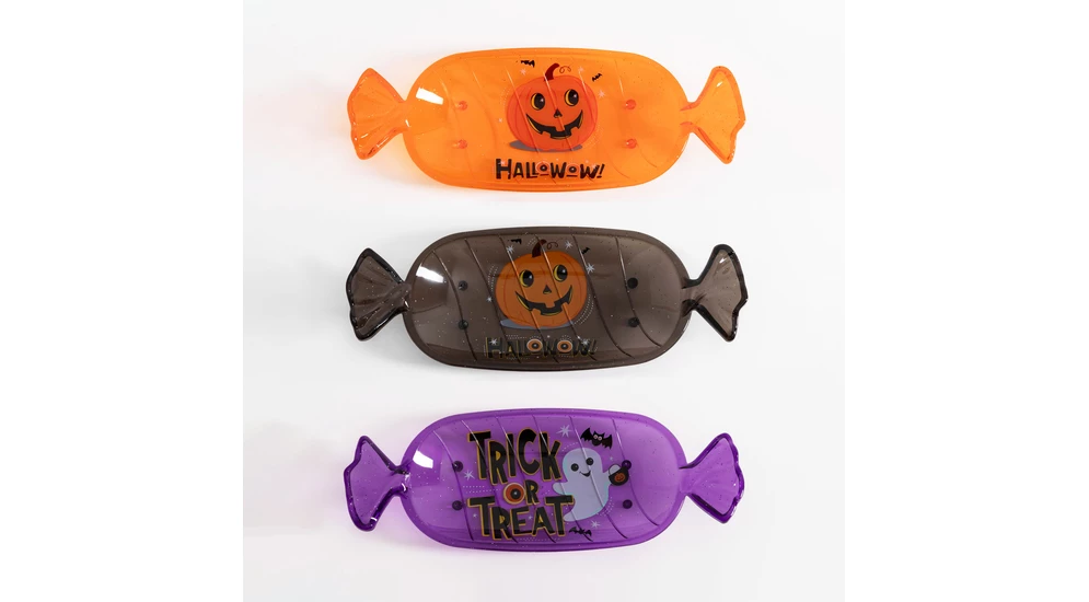 Taca dekoracyjna na Halloween CUKIEREK 13x36 cm MIX