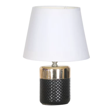 Stolná lampa glamour zlato-čierna 26 cm