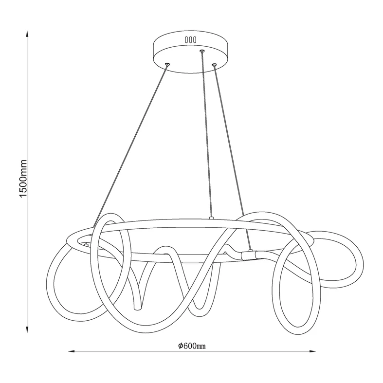 Design lampy BALBO pasuje do wnętrz opartych na nowoczesnej stylistyce i oszczędnej, minimalistycznej wymowie.