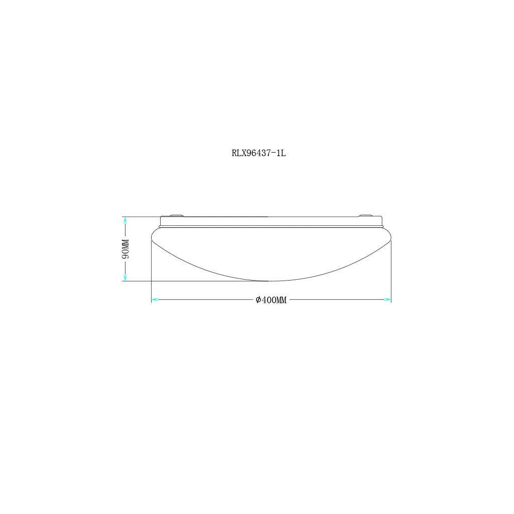 Stropné svietidlo CARPI LED RLX96437-1L