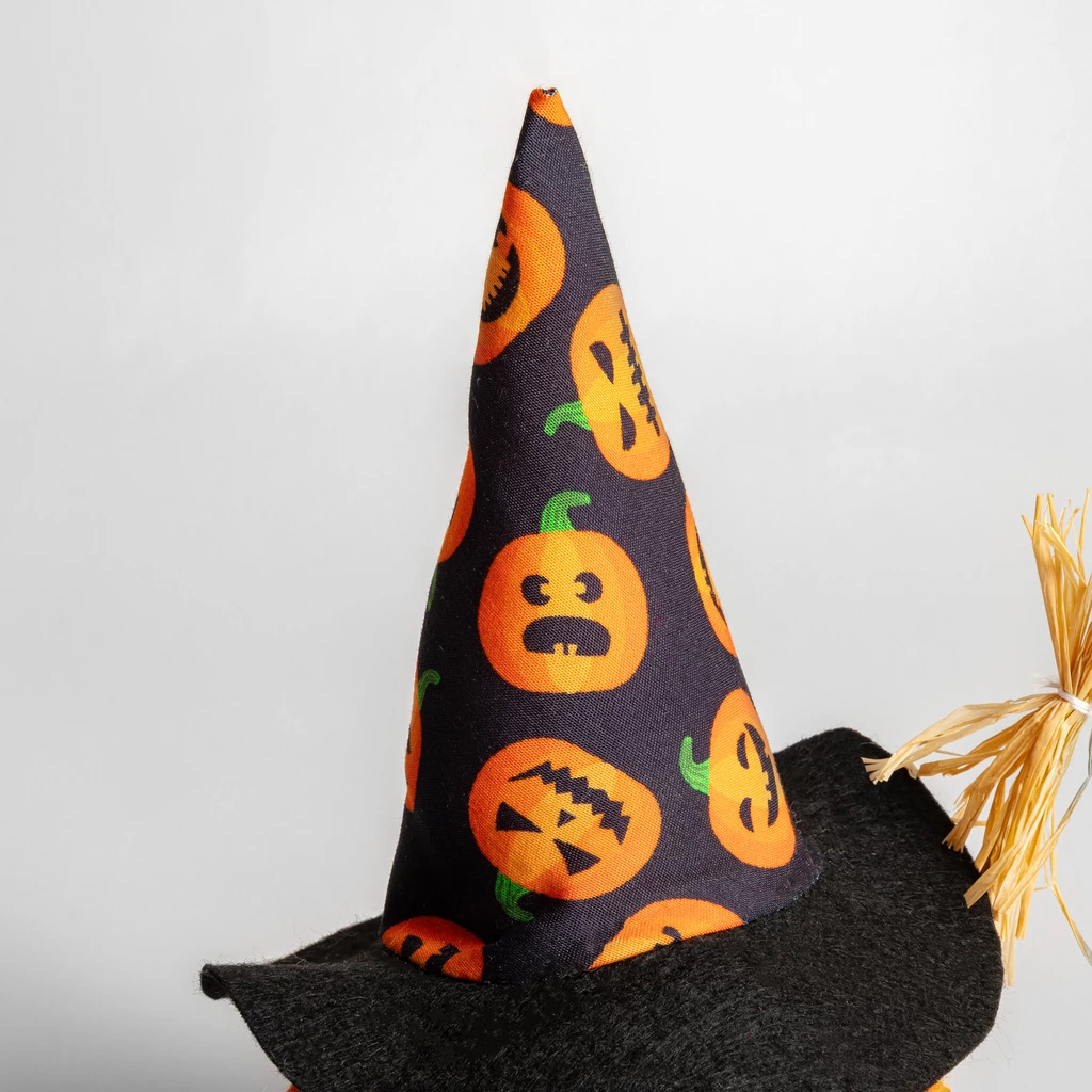 Dekoratína figúrka haloween ŠKRIATOK DIEVČA 20 cm