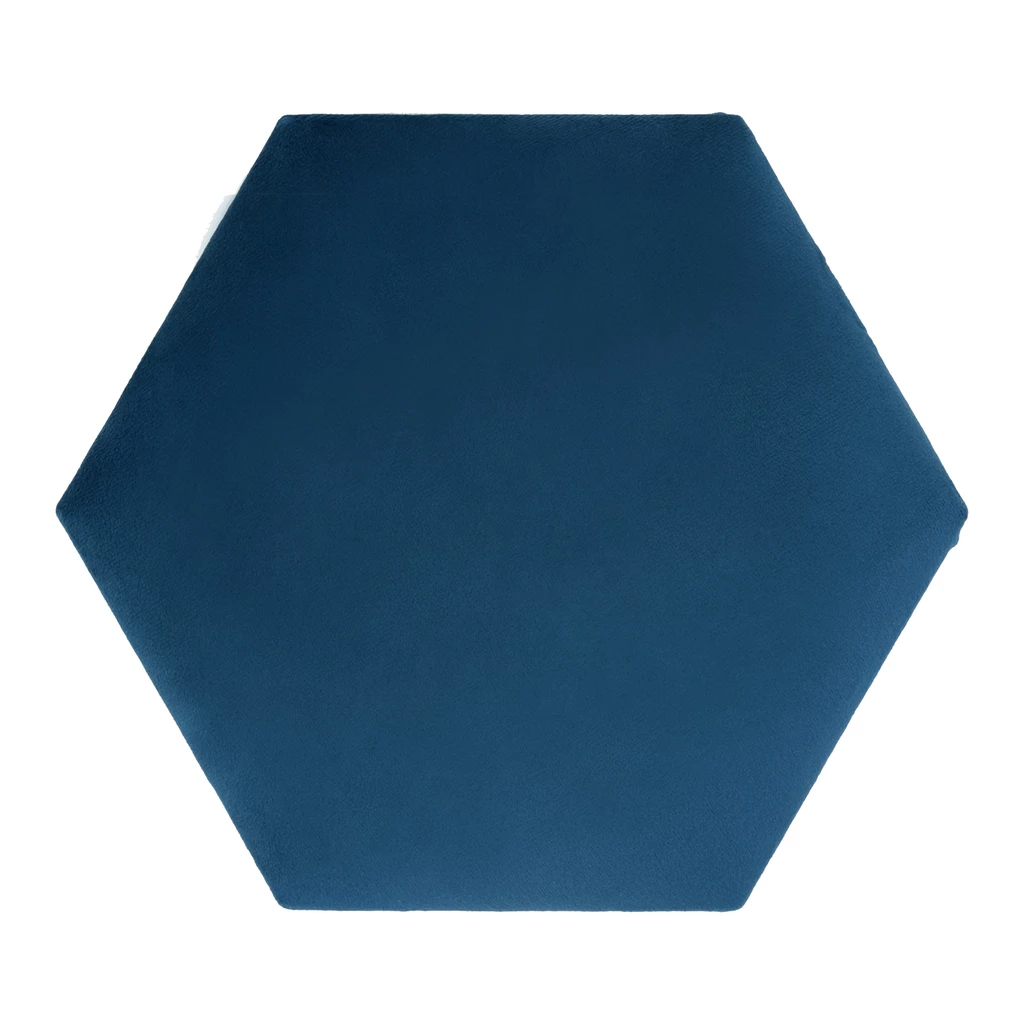 Čalúnený panel FIBI HEXAGON 20x20, atramentový