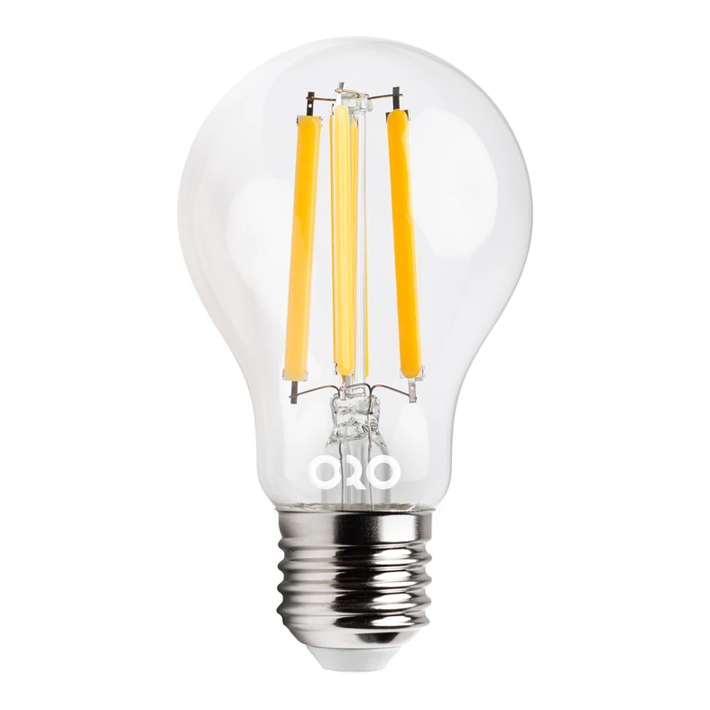 Žiarovka LED E27 10,5W ORO-E27-A60-FL-CLARO-10,5W-WW teplá farba