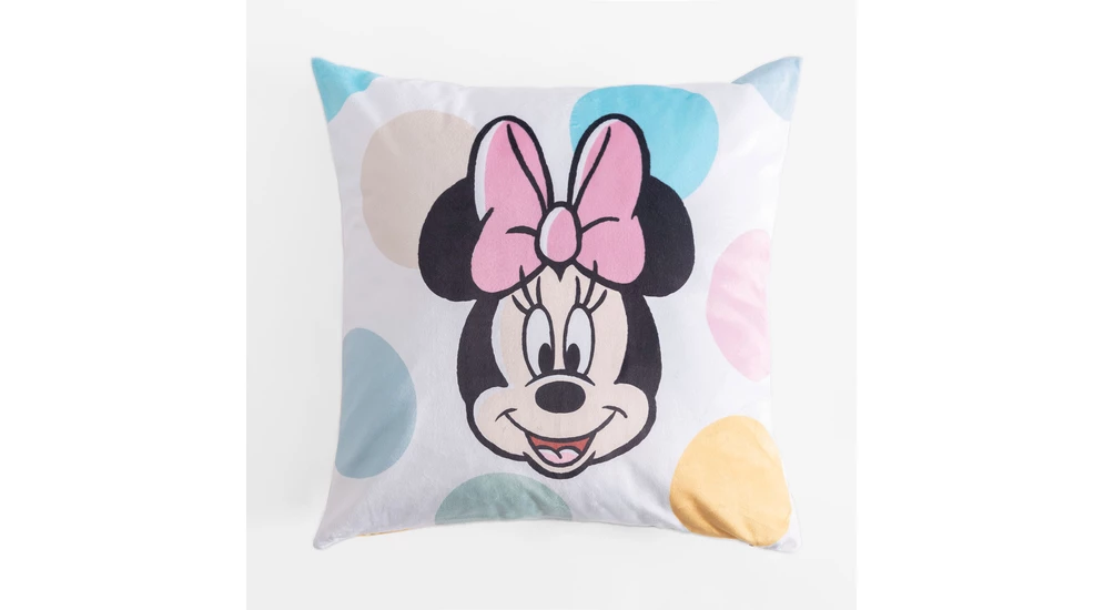 Obliečka na vankúš velúrová MICKEY MINNIE DISNEY 40x40 cm