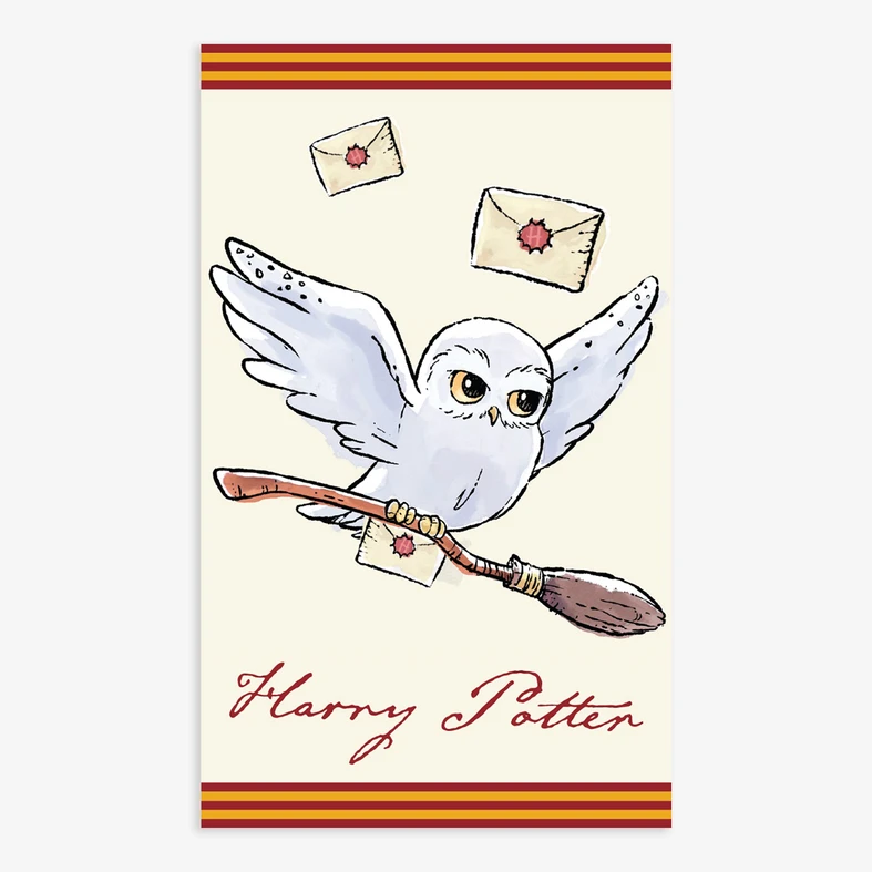 Ręcznik bawełniany HARRY POTTER 30x50 cm do twarzy i rąk.