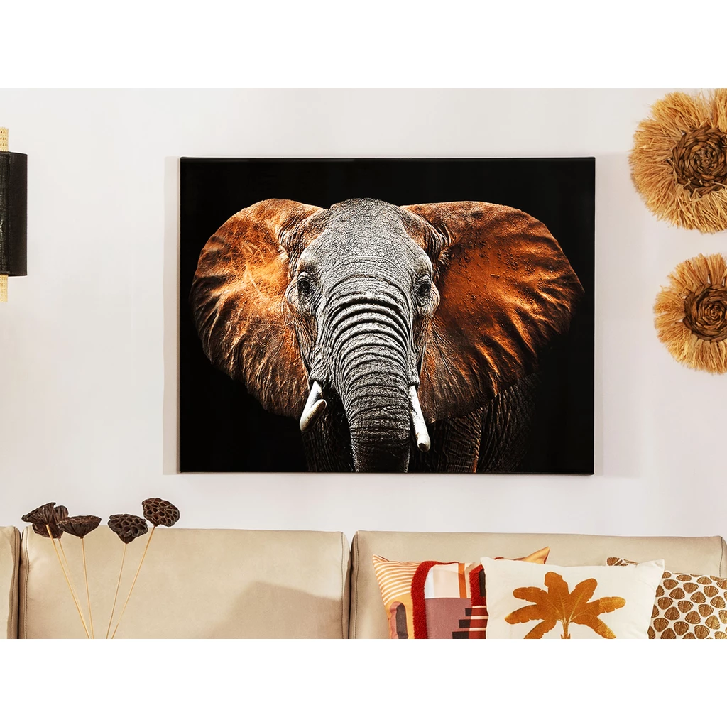 Obrázok CANVAS ELEPHANT 85x113 cm